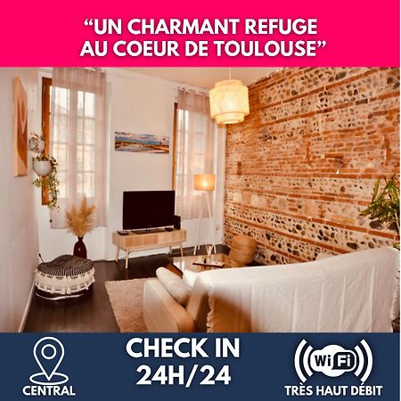 Apartmán Le Charme D'Arnaud Hypercentre Wifi Accueil Gratuit H24 Toulouse Exteriér fotografie