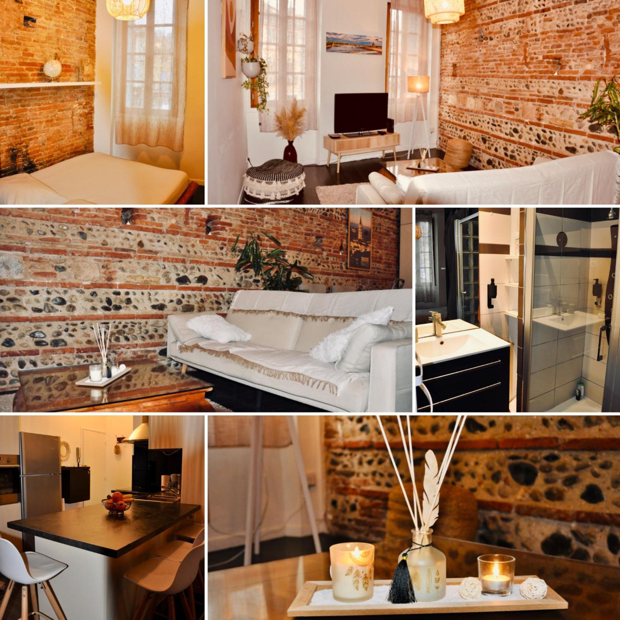 Apartmán Le Charme D'Arnaud Hypercentre Wifi Accueil Gratuit H24 Toulouse Exteriér fotografie